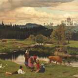 Jan Malý, Bauernfamilie am Fluss - photo 1