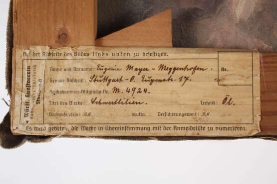 Eugenie Mayer-Meggenhofen, "Schwertlilien" - photo 5