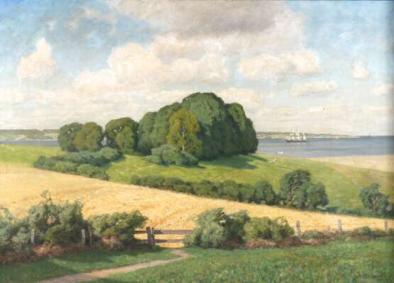 Georg M. Meinzolt, Blick auf die Flensburger Förde - photo 1 Georg M. Meinzolt, Blick auf die Flensburger Förde - photo 1