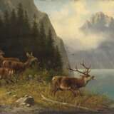 Moritz Müller-München, Hirschbrunft am Königsee - photo 1