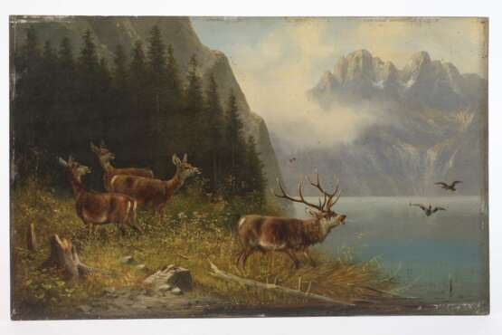Moritz Müller-München, Hirschbrunft am Königsee - photo 2