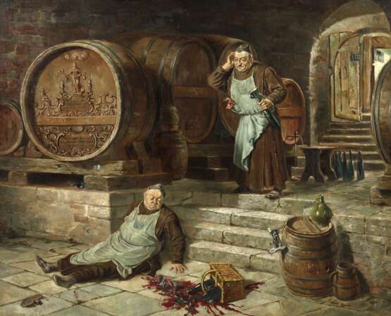 Adolf Nauer, Malheur im Weinkeller - photo 1