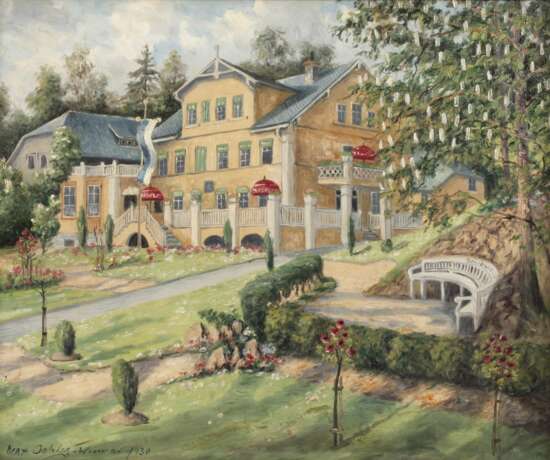 Max Oehler, Motiv aus Bad Berka - фото 1 Max Oehler, Motiv aus Bad Berka - фото 1