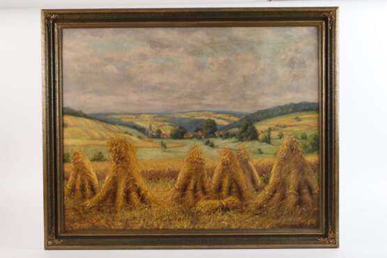 Max Oehler, "Blick auf Schwarza bei Blankenhain" - photo 2 Max Oehler, "Blick auf Schwarza bei Blankenhain" - photo 2