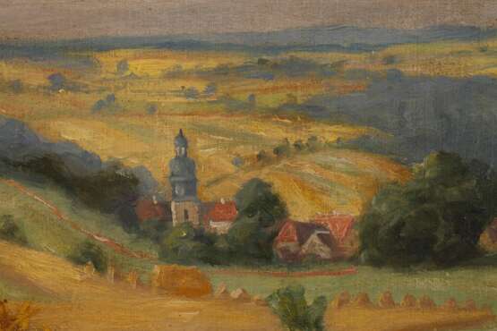 Max Oehler, "Blick auf Schwarza bei Blankenhain" - photo 4 Max Oehler, "Blick auf Schwarza bei Blankenhain" - photo 4