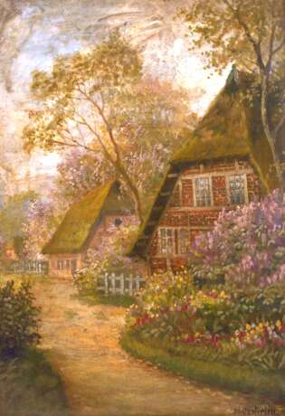 Marie Oesterley, Reetgedeckte Bauernhäuser - фото 1 Marie Oesterley, Reetgedeckte Bauernhäuser - фото 1