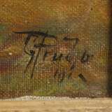 Gustav Prucha, Hirtin mit Kühen - photo 3