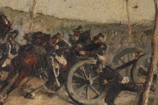 Ludwig Putz, Zwei kleine Schlachtenszenen - Foto 3