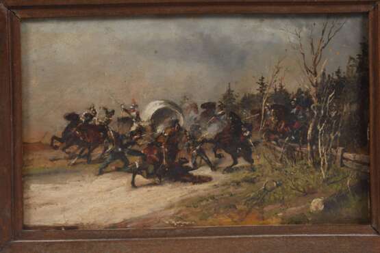 Ludwig Putz, Zwei kleine Schlachtenszenen - Foto 4