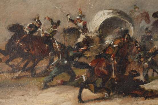 Ludwig Putz, Zwei kleine Schlachtenszenen - Foto 6