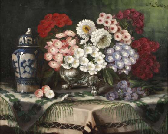 Sablitzky, Stillleben mit Flammblumen - photo 1 Sablitzky, Stillleben mit Flammblumen - photo 1