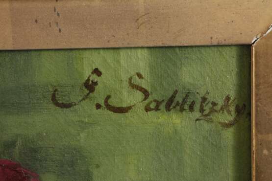 Sablitzky, Stillleben mit Flammblumen - photo 3 Sablitzky, Stillleben mit Flammblumen - photo 3