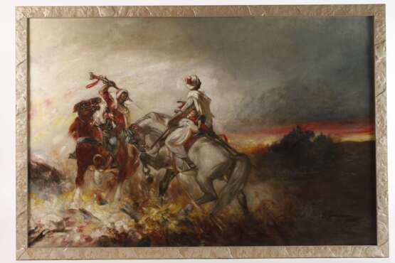 Heinrich Maria Staackmann, Kämpfende Araber - фото 2