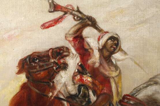 Heinrich Maria Staackmann, Kämpfende Araber - фото 4