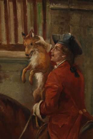 August Stephan, Nach der Fuchsjagd - фото 5