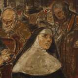 Max Thedy, Ölstudie zu "Adoratio Crucis" - photo 3