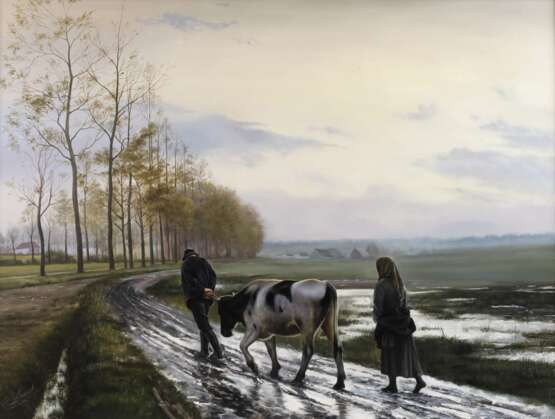 Christiane Vleugels, Heimkehr im Regen - photo 1 Christiane Vleugels, Heimkehr im Regen - photo 1