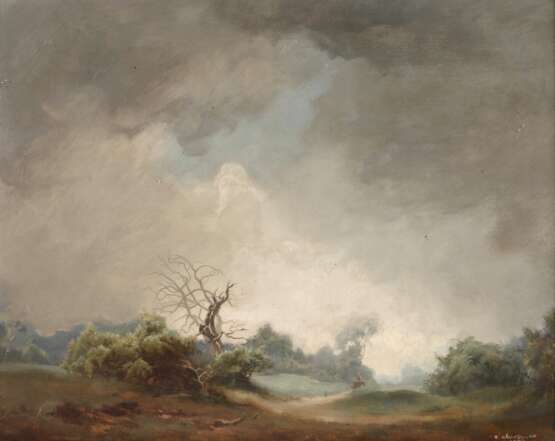 Kurt Wendlandt, Gewitterstimmung in der Ebene - photo 1