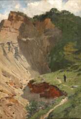Julius Wentscher, Wanderer am Steinbruch