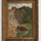 Julius Wentscher, Wanderer am Steinbruch - photo 2