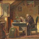 Walter Kraus, "Ein Besuch" nach Carl Spitzweg - photo 1