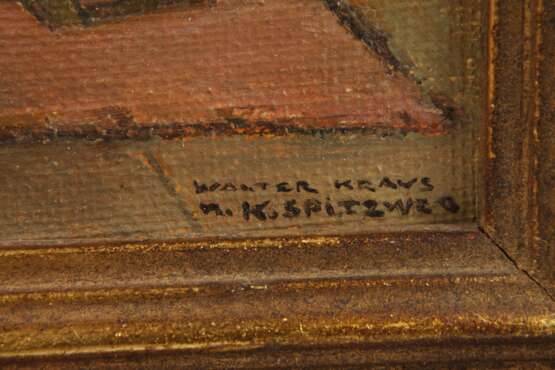 Walter Kraus, "Ein Besuch" nach Carl Spitzweg - photo 3