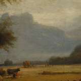 Idyllische Sommerlandschaft mit Viehhirtin - photo 4