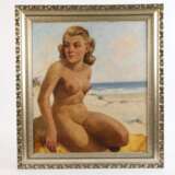 Mädchenakt am Meeresstrand - photo 2