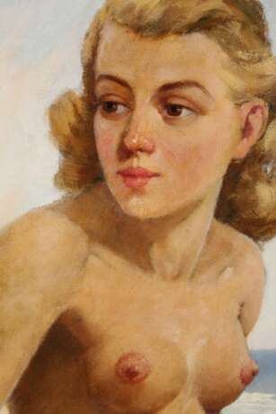 Mädchenakt am Meeresstrand - photo 4