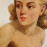 Mädchenakt am Meeresstrand - photo 4