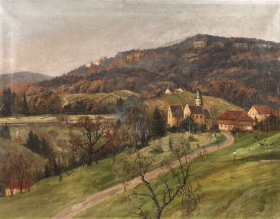 Herrenhaus in Herbstlandschaft - photo 1