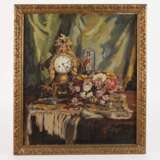 Monogrammist IZ, Stillleben mit Uhr - фото 2