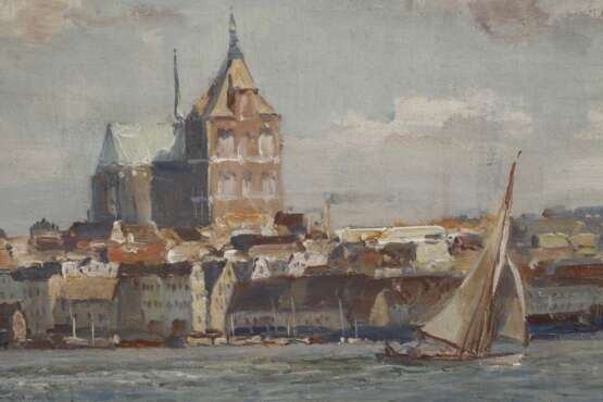 Richard Blankenburg, Rostock vom Gehlsdorfer Ufer - фото 4