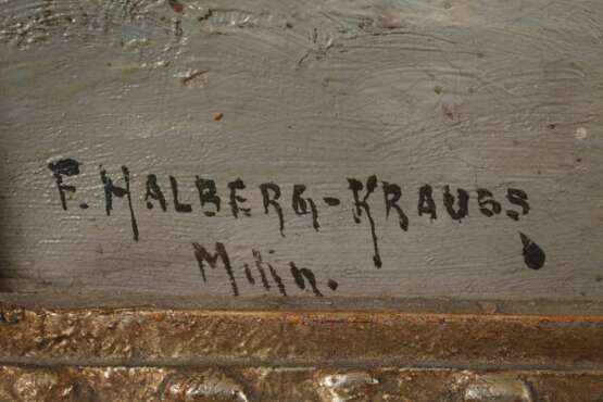 Fritz Halberg-Krauss, "Winterlandschaft" - фото 3