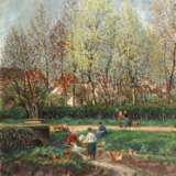 Alfred Hazledine, Frühling vor der Stadt - фото 1