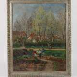 Alfred Hazledine, Frühling vor der Stadt - фото 2