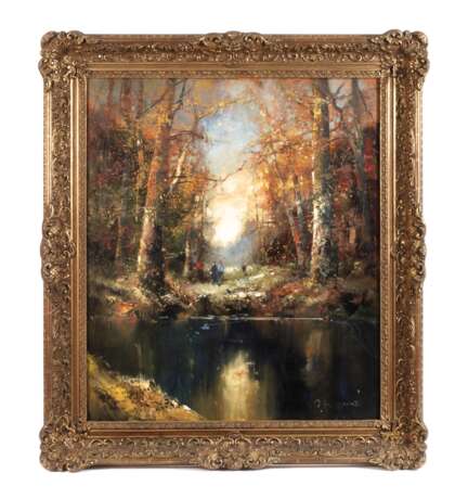 Ingfried Henze, Herbstliche Alpenlandschaft - Foto 1