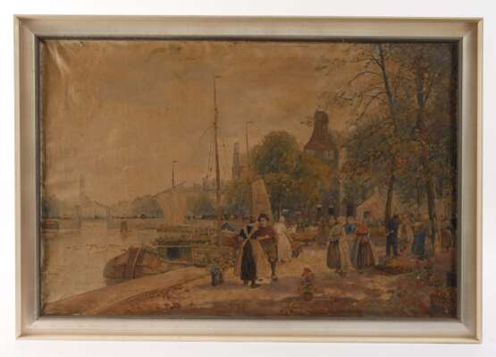 R. Hornemann, Holländischer Blumenmarkt am Kai - Foto 2 R. Hornemann, Holländischer Blumenmarkt am Kai - Foto 2