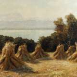 Otto Pippel, Erntelandschaft mit Heugarben - photo 1