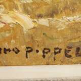 Otto Pippel, Erntelandschaft mit Heugarben - photo 3