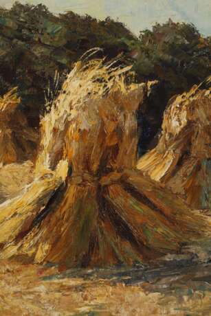 Otto Pippel, Erntelandschaft mit Heugarben - photo 5