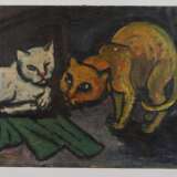 Expressionistische Katzendarstellung - photo 2
