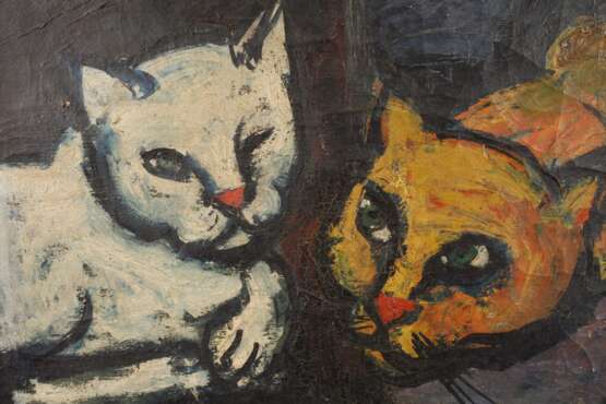 Expressionistische Katzendarstellung - photo 3