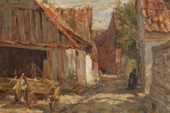 Impressionist der Jahrhundertwende, Dorfgasse - photo 2 Impressionist der Jahrhundertwende, Dorfgasse - photo 2