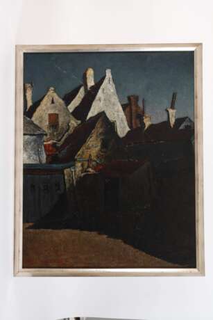 Kees Bastiaans, Häuser im Mondenschein - photo 2