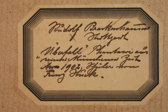 Rudolf Brackenhammer, attr., "Überfall" - photo 4