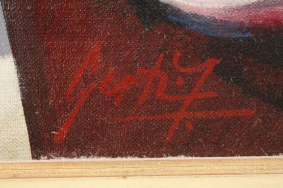 József Soma Guti, "Frauen auf der Terrasse" - photo 3 József Soma Guti, "Frauen auf der Terrasse" - photo 3