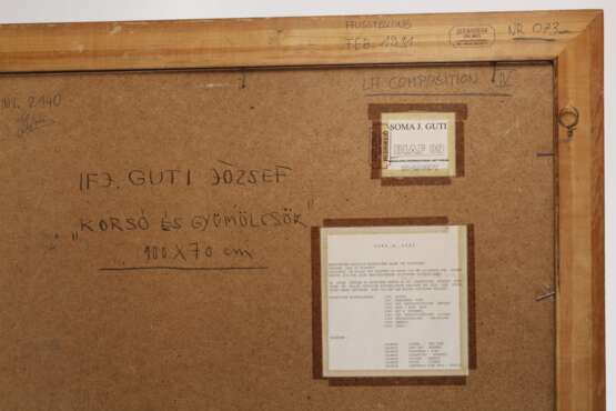 József Soma Guti, "Krug und Fruchtschale" - photo 4 József Soma Guti, "Krug und Fruchtschale" - photo 4