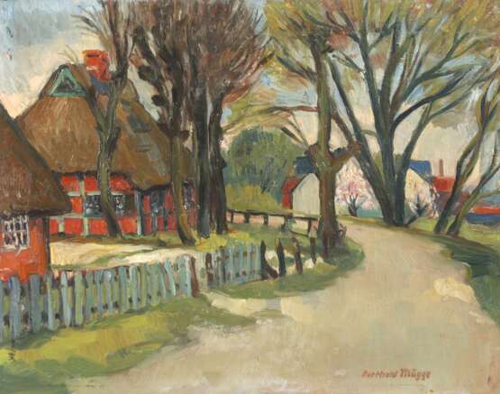 Berthold Mügge, Norddeutsche Dorfimpression - photo 1