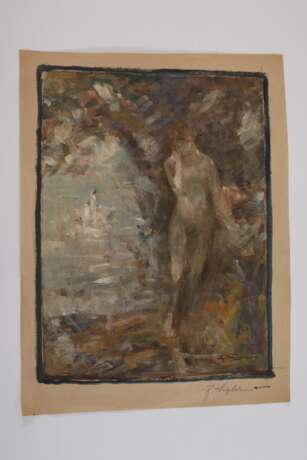 Julius Seyler, Damenakt am Ufer - фото 2